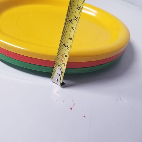 Retro plates 3pc - Picture 5 of 8